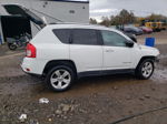 2013 Jeep Compass Latitude White vin: 1C4NJDEB1DD140285