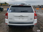 2013 Jeep Compass Latitude White vin: 1C4NJDEB1DD140285