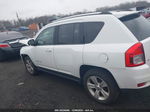 2013 Jeep Compass Latitude White vin: 1C4NJDEB1DD189695