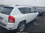 2013 Jeep Compass Latitude White vin: 1C4NJDEB1DD189695