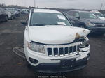 2013 Jeep Compass Latitude Белый vin: 1C4NJDEB1DD189695