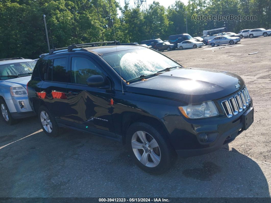 2013 Jeep Compass Latitude Black vin: 1C4NJDEB1DD205121