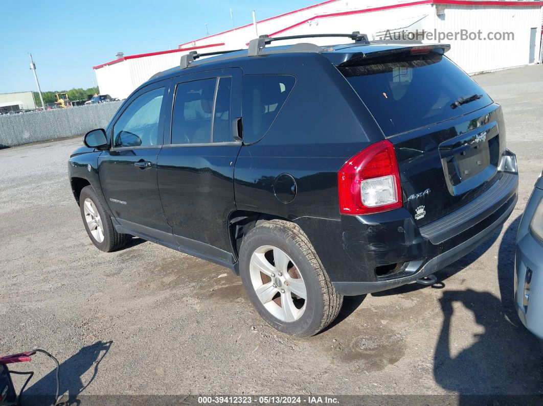 2013 Jeep Compass Latitude Black vin: 1C4NJDEB1DD205121