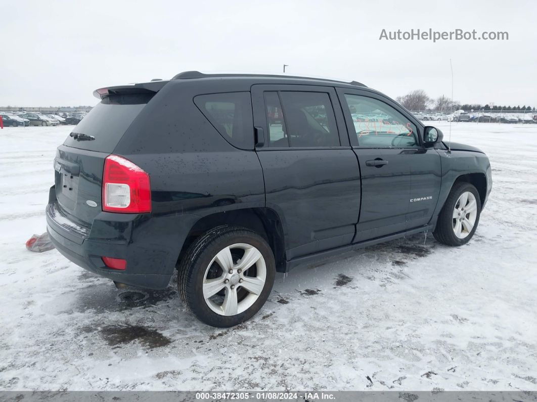 2013 Jeep Compass Latitude Black vin: 1C4NJDEB1DD222680