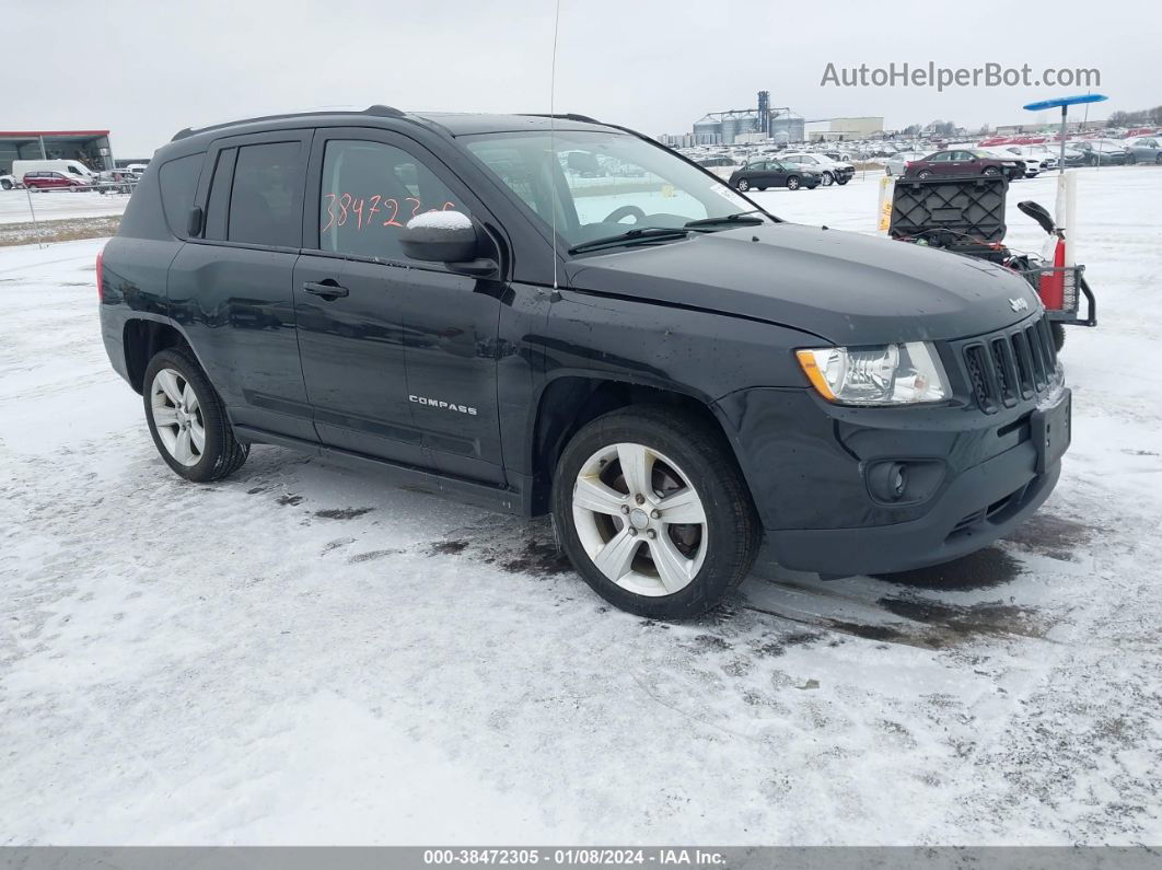 2013 Jeep Compass Latitude Black vin: 1C4NJDEB1DD222680