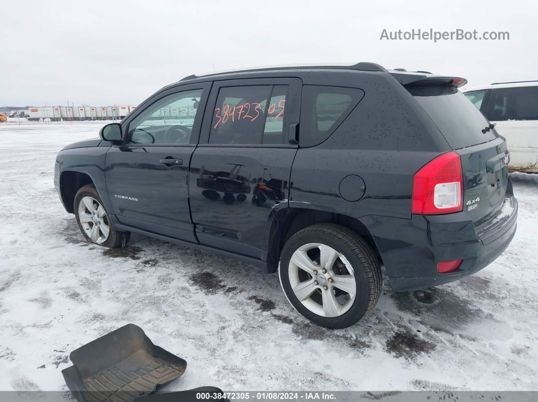 2013 Jeep Compass Latitude Black vin: 1C4NJDEB1DD222680