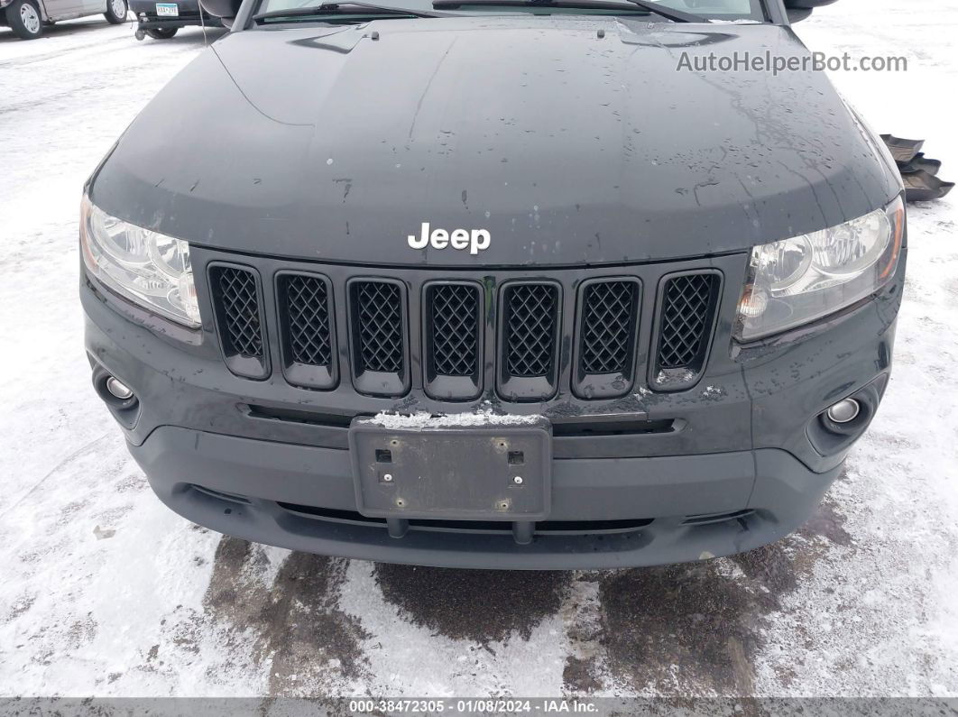 2013 Jeep Compass Latitude Black vin: 1C4NJDEB1DD222680