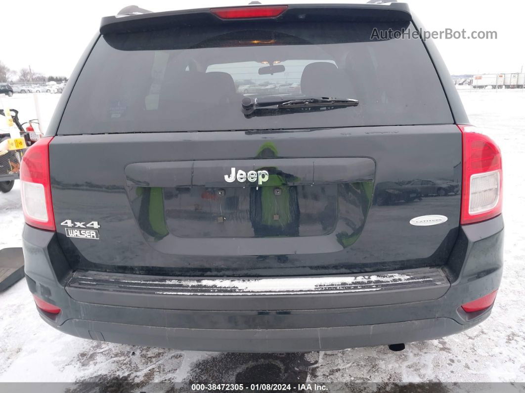 2013 Jeep Compass Latitude Black vin: 1C4NJDEB1DD222680