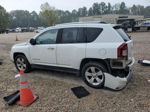 2014 Jeep Compass Latitude White vin: 1C4NJDEB1ED673755