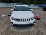 2014 Jeep Compass Latitude White vin: 1C4NJDEB1ED673755