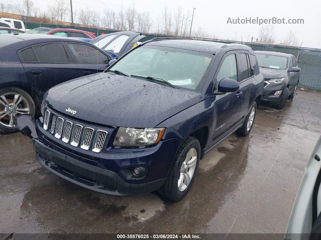 2014 Jeep Compass Latitude Dark Blue vin: 1C4NJDEB1ED703255