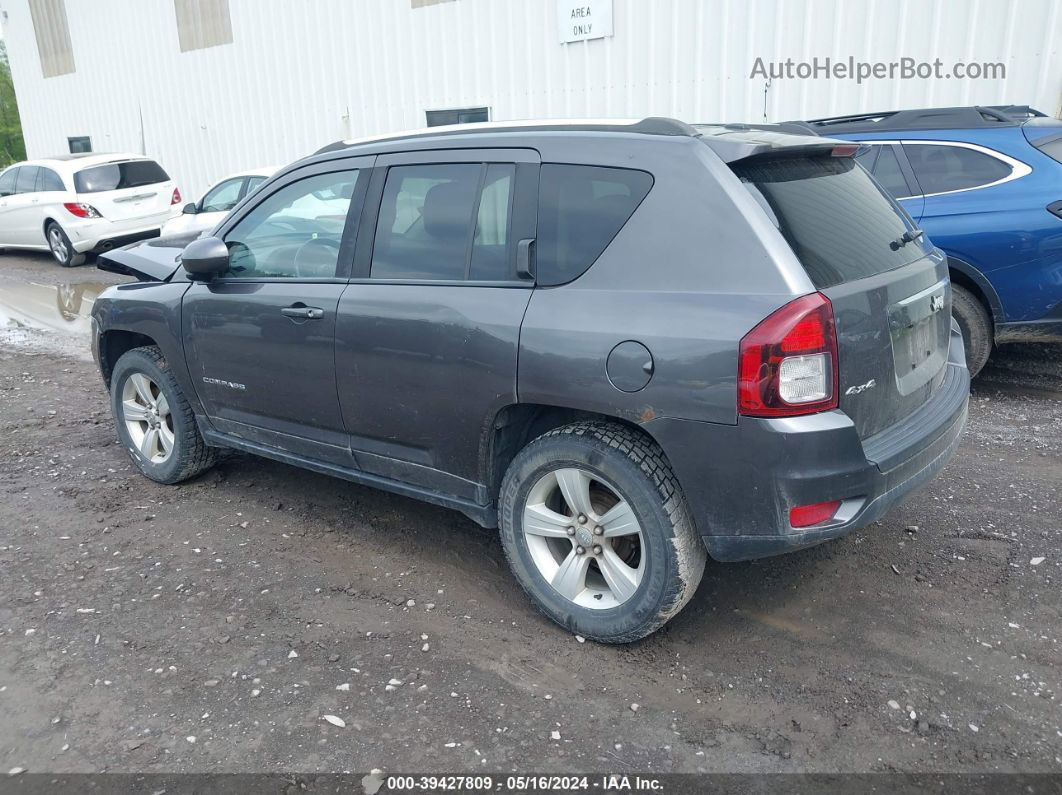 2014 Jeep Compass Latitude Gray vin: 1C4NJDEB1ED765979