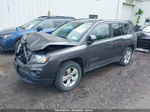 2014 Jeep Compass Latitude Gray vin: 1C4NJDEB1ED765979