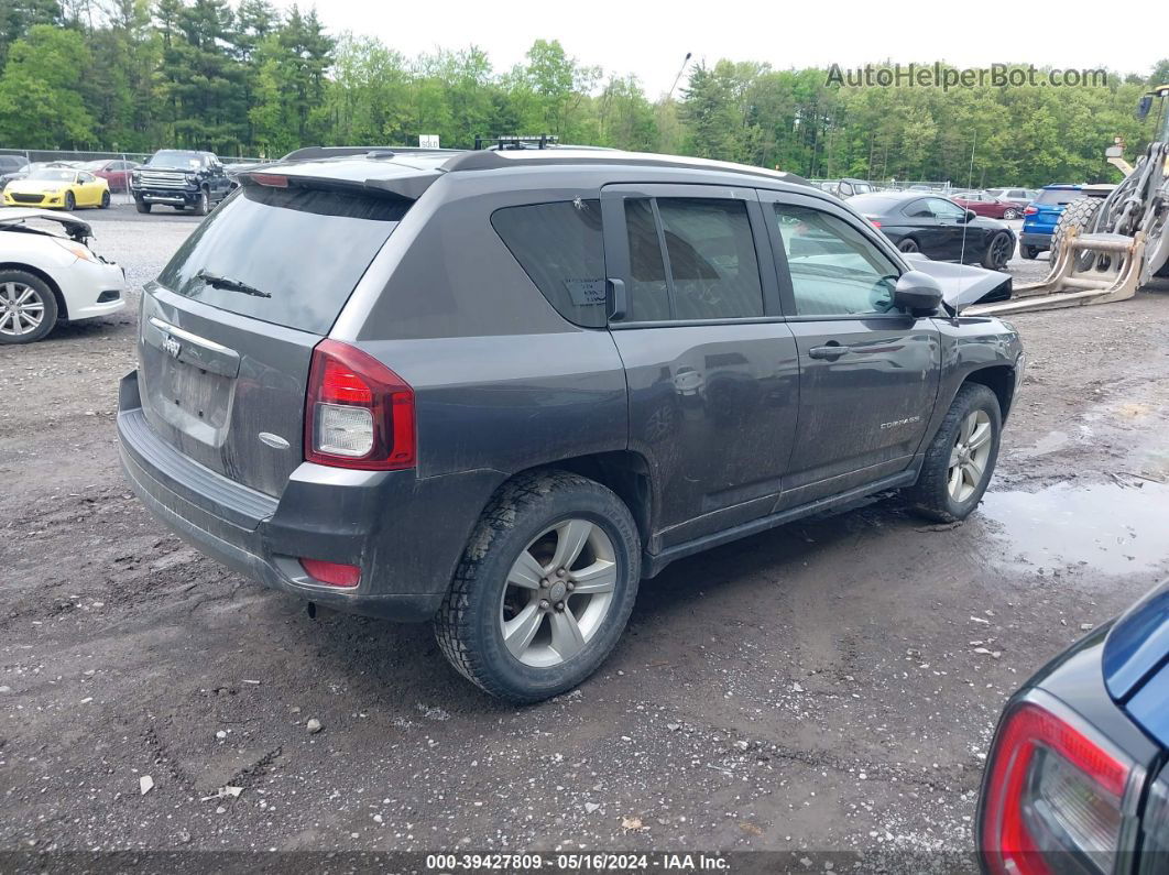 2014 Jeep Compass Latitude Gray vin: 1C4NJDEB1ED765979