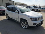 2014 Jeep Compass Latitude White vin: 1C4NJDEB1ED852796