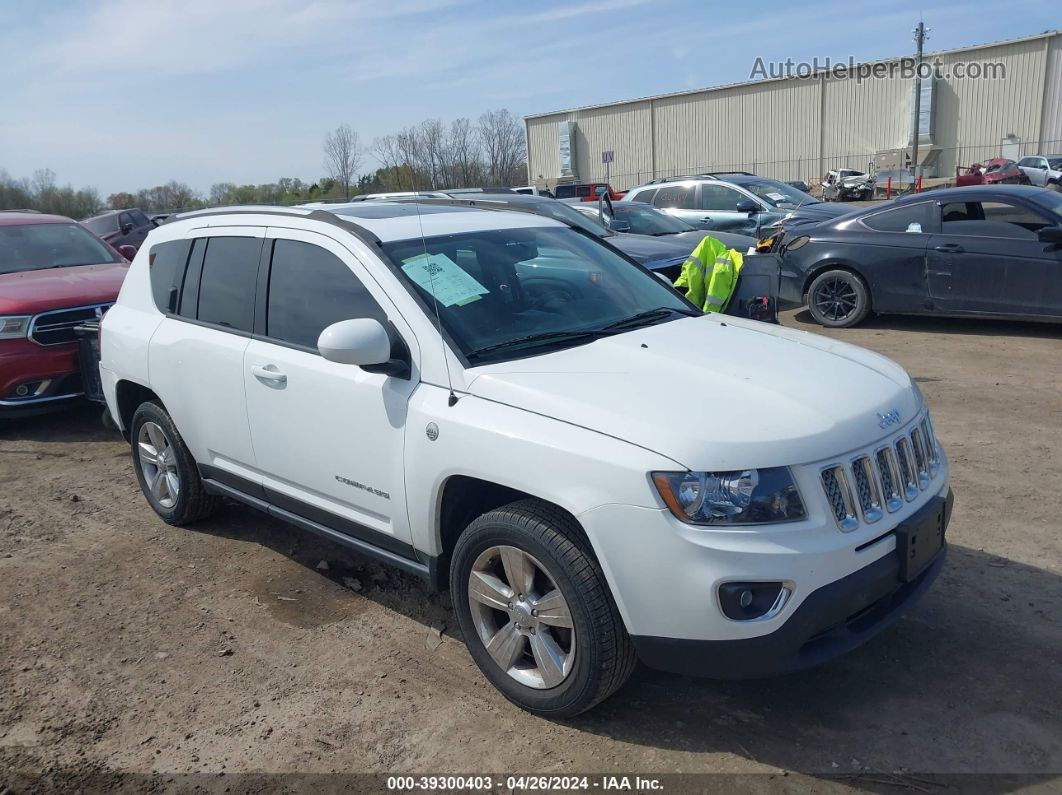 2016 Jeep Compass High Altitude Edition Белый vin: 1C4NJDEB1GD650995