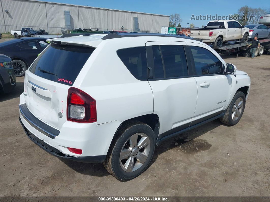 2016 Jeep Compass High Altitude Edition White vin: 1C4NJDEB1GD650995