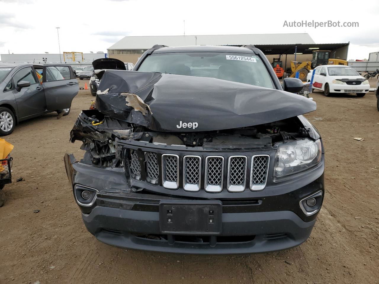 2016 Jeep Compass Latitude Black vin: 1C4NJDEB1GD698030