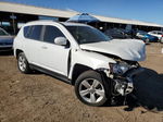 2016 Jeep Compass Latitude White vin: 1C4NJDEB1GD781411