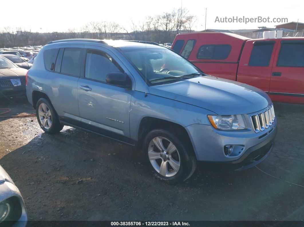 2013 Jeep Compass Latitude Light Blue vin: 1C4NJDEB2DD221957