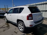 2014 Jeep Compass Latitude White vin: 1C4NJDEB2ED502013