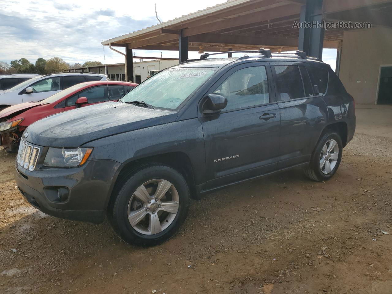 2014 Jeep Compass Latitude Charcoal vin: 1C4NJDEB2ED623561