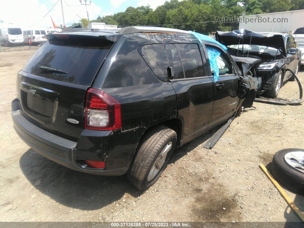 2014 Jeep Compass Latitude Black vin: 1C4NJDEB2ED646967