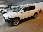 2014 Jeep Compass Latitude White vin: 1C4NJDEB2ED661386