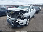 2014 Jeep Compass Latitude White vin: 1C4NJDEB2ED788879