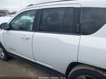 2014 Jeep Compass Latitude White vin: 1C4NJDEB2ED788879