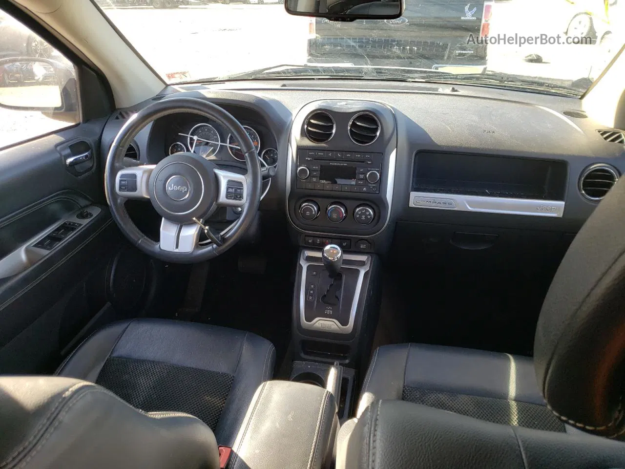 2016 Jeep Compass Latitude Угольный vin: 1C4NJDEB2GD637690