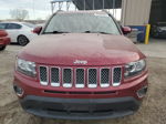 2016 Jeep Compass Latitude Burgundy vin: 1C4NJDEB2GD802573