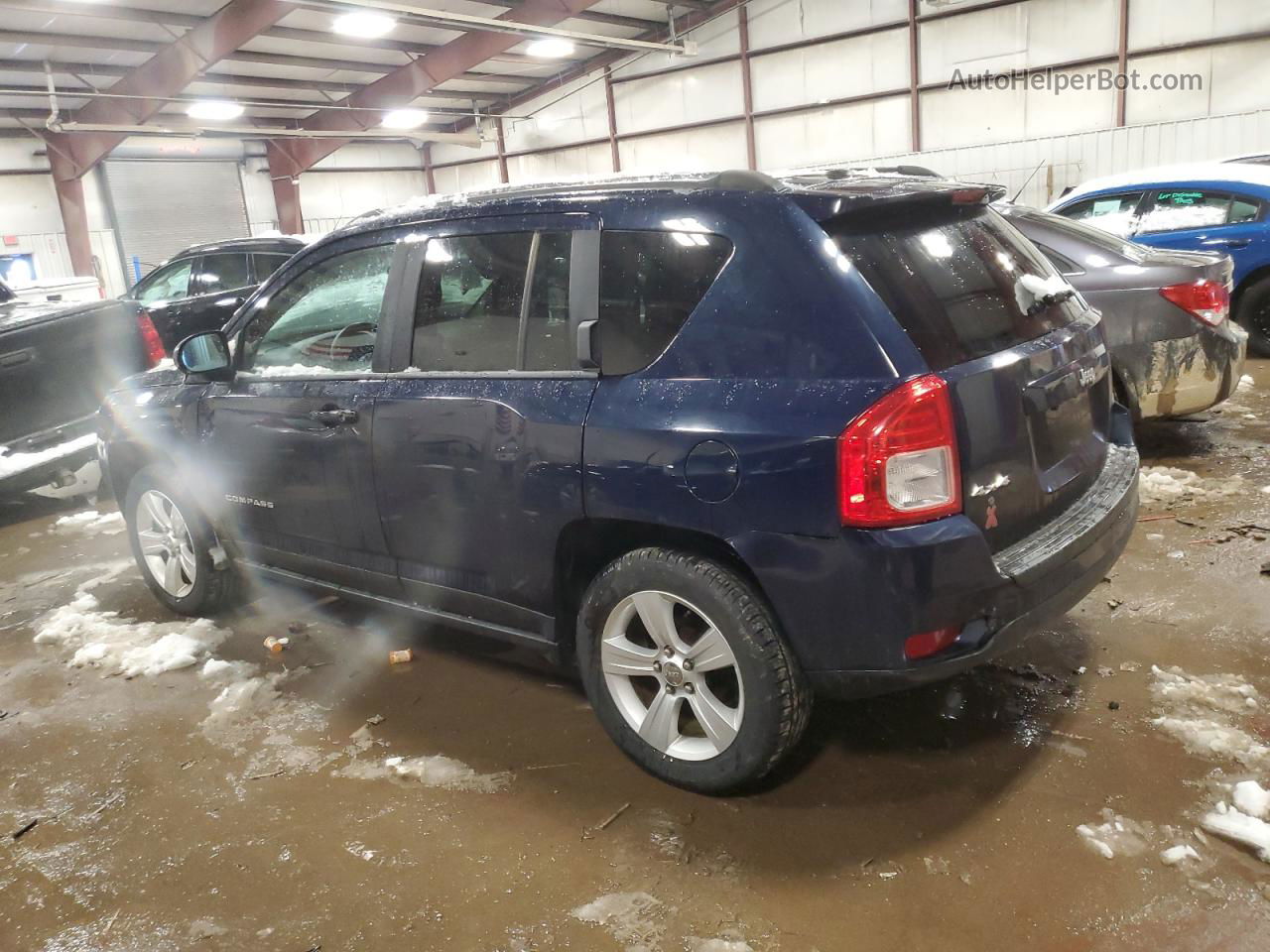 2013 Jeep Compass Latitude Синий vin: 1C4NJDEB3DD217688