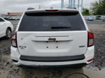 2014 Jeep Compass Latitude White vin: 1C4NJDEB3ED510461