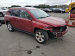 2014 Jeep Compass Latitude Burgundy vin: 1C4NJDEB3ED521413