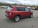 2014 Jeep Compass Latitude Burgundy vin: 1C4NJDEB3ED521413