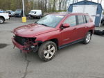 2014 Jeep Compass Latitude Burgundy vin: 1C4NJDEB3ED521413