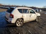 2014 Jeep Compass Latitude White vin: 1C4NJDEB3ED528572