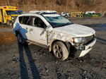 2014 Jeep Compass Latitude White vin: 1C4NJDEB3ED528572