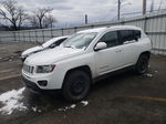 2014 Jeep Compass Latitude White vin: 1C4NJDEB3ED788549