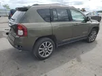 2016 Jeep Compass Latitude Зеленый vin: 1C4NJDEB3GD544399