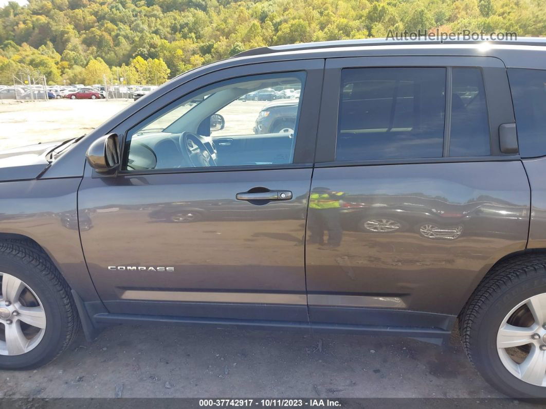 2016 Jeep Compass Latitude Gray vin: 1C4NJDEB3GD618758