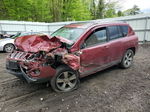 2016 Jeep Compass Latitude Red vin: 1C4NJDEB3GD738835