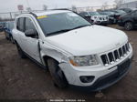 2013 Jeep Compass Latitude White vin: 1C4NJDEB4DD164354