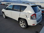 2013 Jeep Compass Latitude White vin: 1C4NJDEB4DD190145