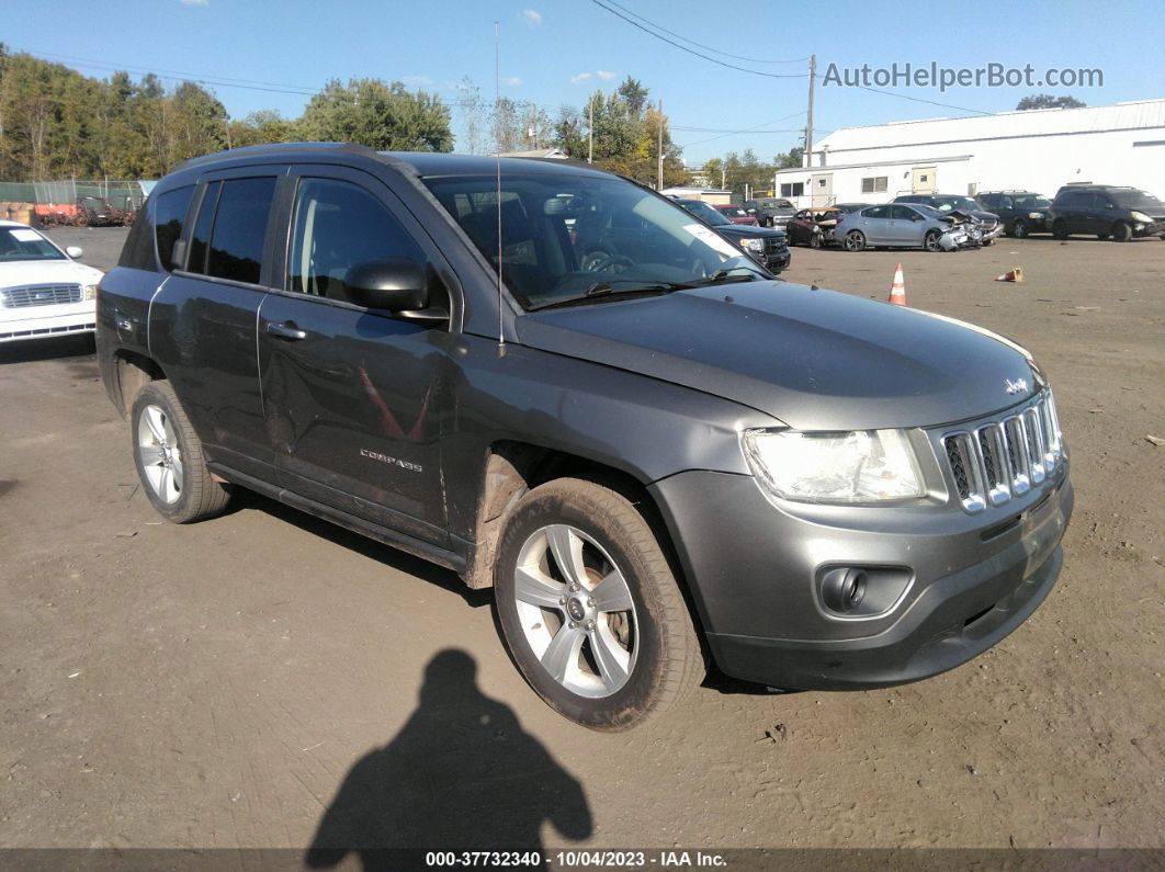 2013 Jeep Compass Latitude Gray vin: 1C4NJDEB4DD246164