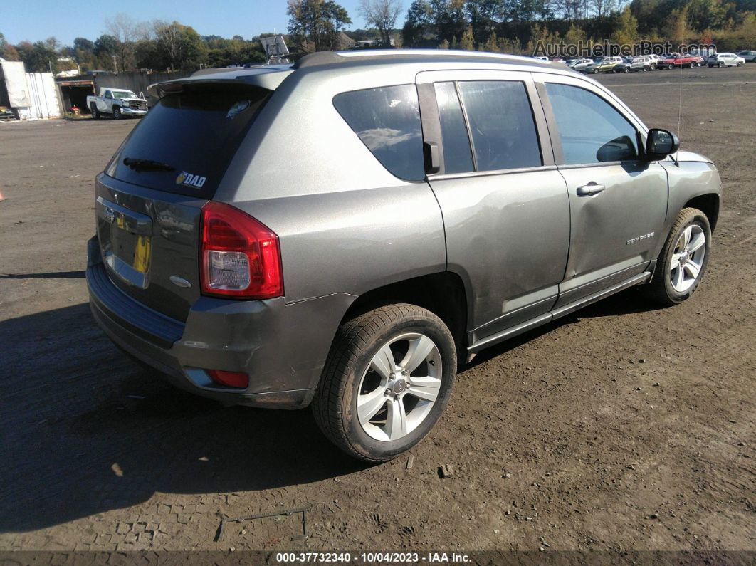 2013 Jeep Compass Latitude Серый vin: 1C4NJDEB4DD246164