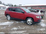 2013 Jeep Compass Latitude Maroon vin: 1C4NJDEB4DD248464