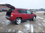 2013 Jeep Compass Latitude Maroon vin: 1C4NJDEB4DD248464