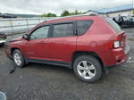 2014 Jeep Compass Latitude Burgundy vin: 1C4NJDEB4ED521629